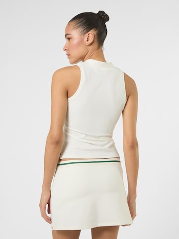 Top 'LUNATA graphic sleeveless v-neck top' di FILA in bianco
