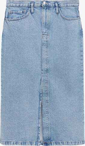 MANGO Spódnica 'SOLEIL' w kolorze niebieski: przód