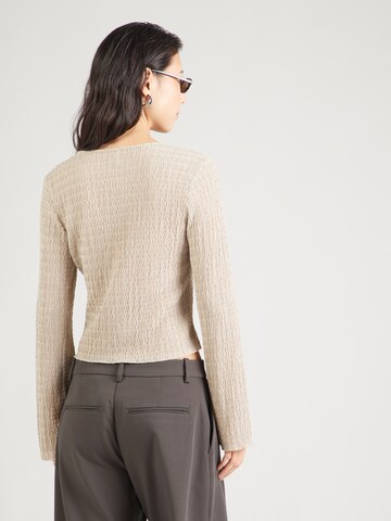 Cardigan 'ONLILSE' ONLY en gris