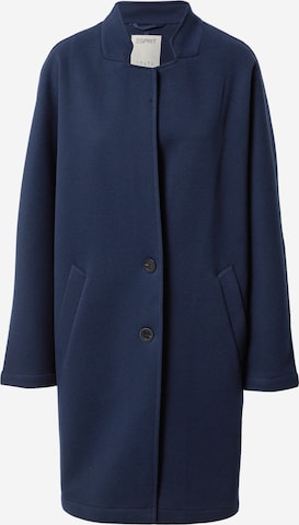 ESPRIT Between-Seasons Coat in Blue: front
