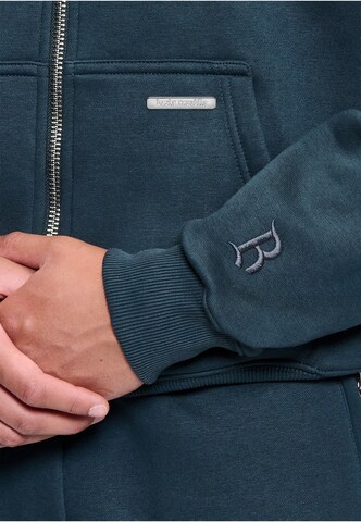 Dropsize Sweatvest in Blauw