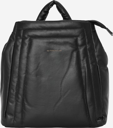 TOM TAILOR Backpack 'Jody' in Black: front