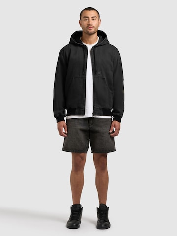 khujo Between-Season Jacket 'Rhiis' in Black