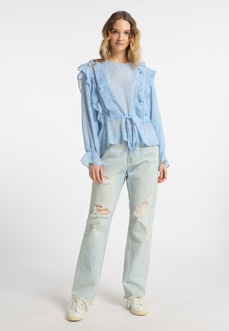 DreiMaster Vintage - Blusa en azul