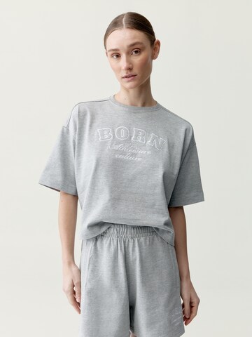 Born Functioneel shirt 'Court' in Grijs: voorkant