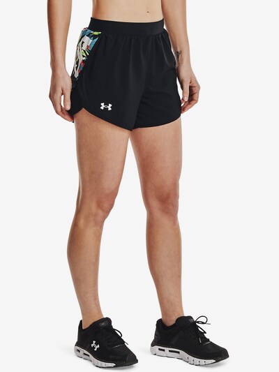 UNDER ARMOUR Sportovní kalhoty 'Fly By 2.0' - mix barev / černá, Model/ka