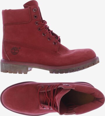 TIMBERLAND Stiefel 42,5 in Rot: predná strana