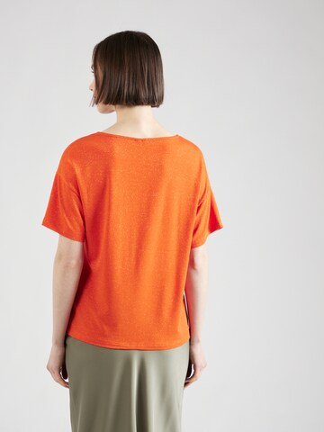 PIECES - Camisa 'BILLO' em laranja