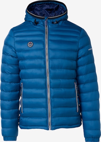 KOROSHI Välikausitakki värissä sininen: etupuoli