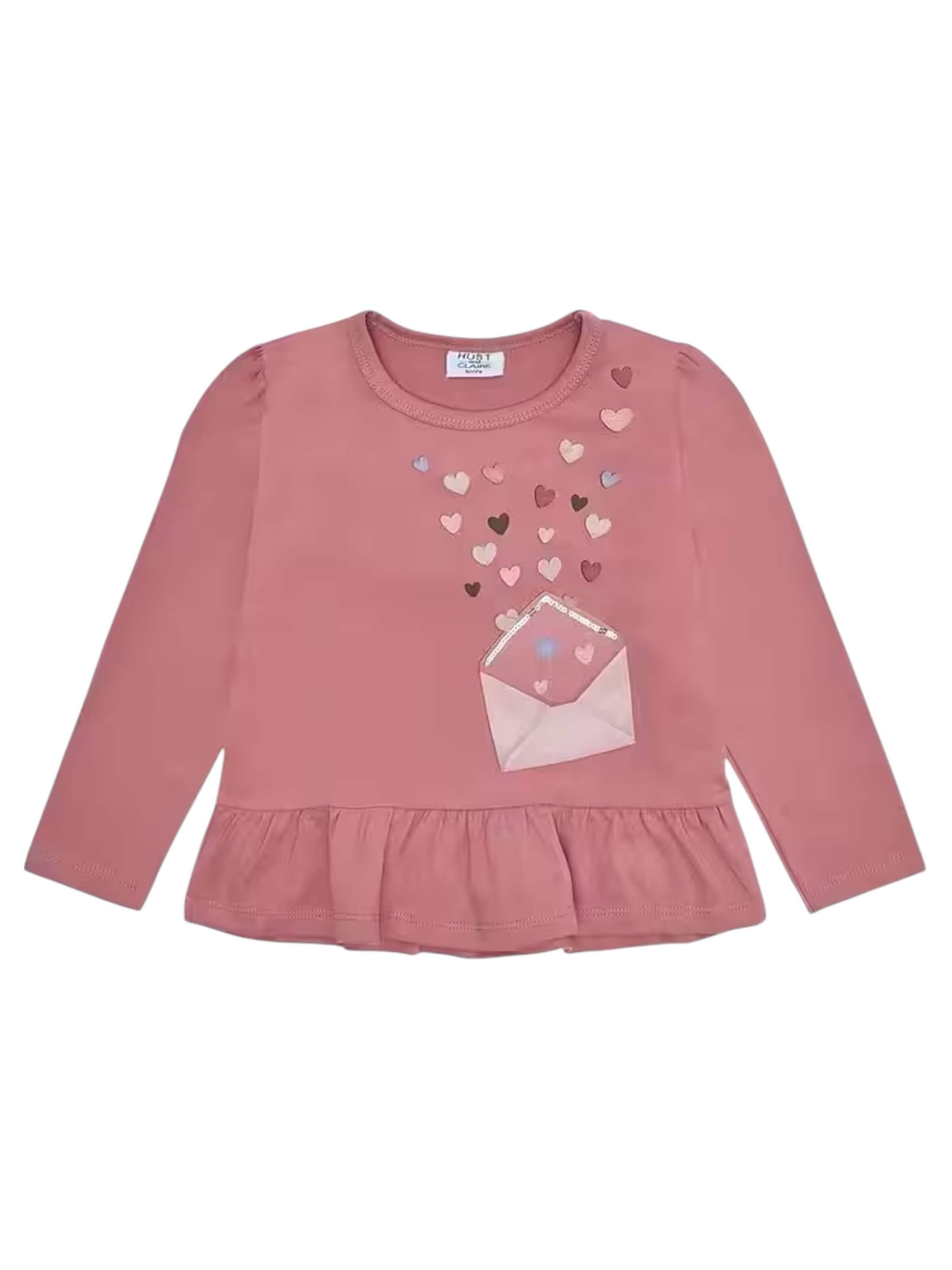 Hust & Claire Shirt 'Alma' in Pink: front