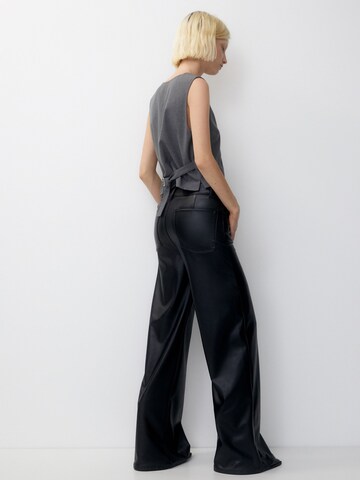 Regular Pantalon Pull&Bear en noir