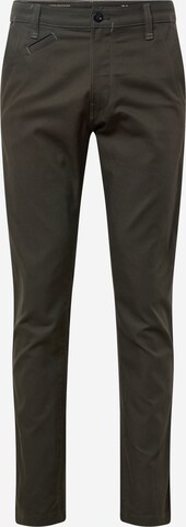 Coupe slim Pantalon chino 'Bronson 2.0' G-Star RAW en gris : devant