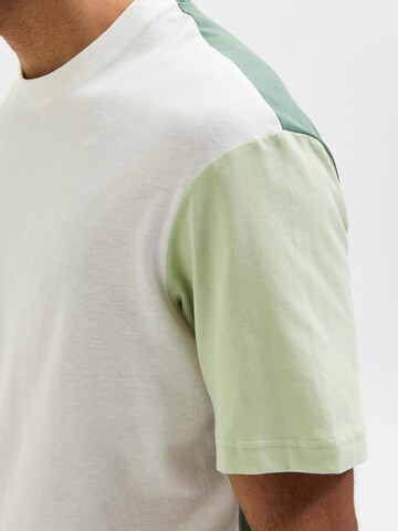 SELECTED HOMME Shirt 'Dominic' in Green