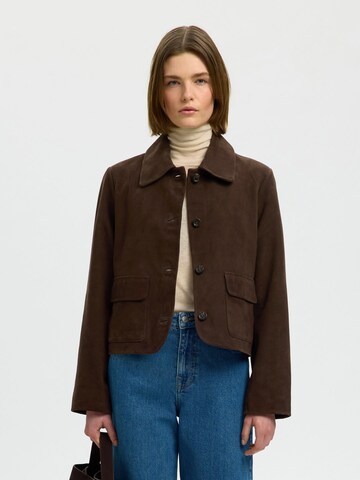 Giacca di mezza stagione di SELECTED in marrone: frontale
