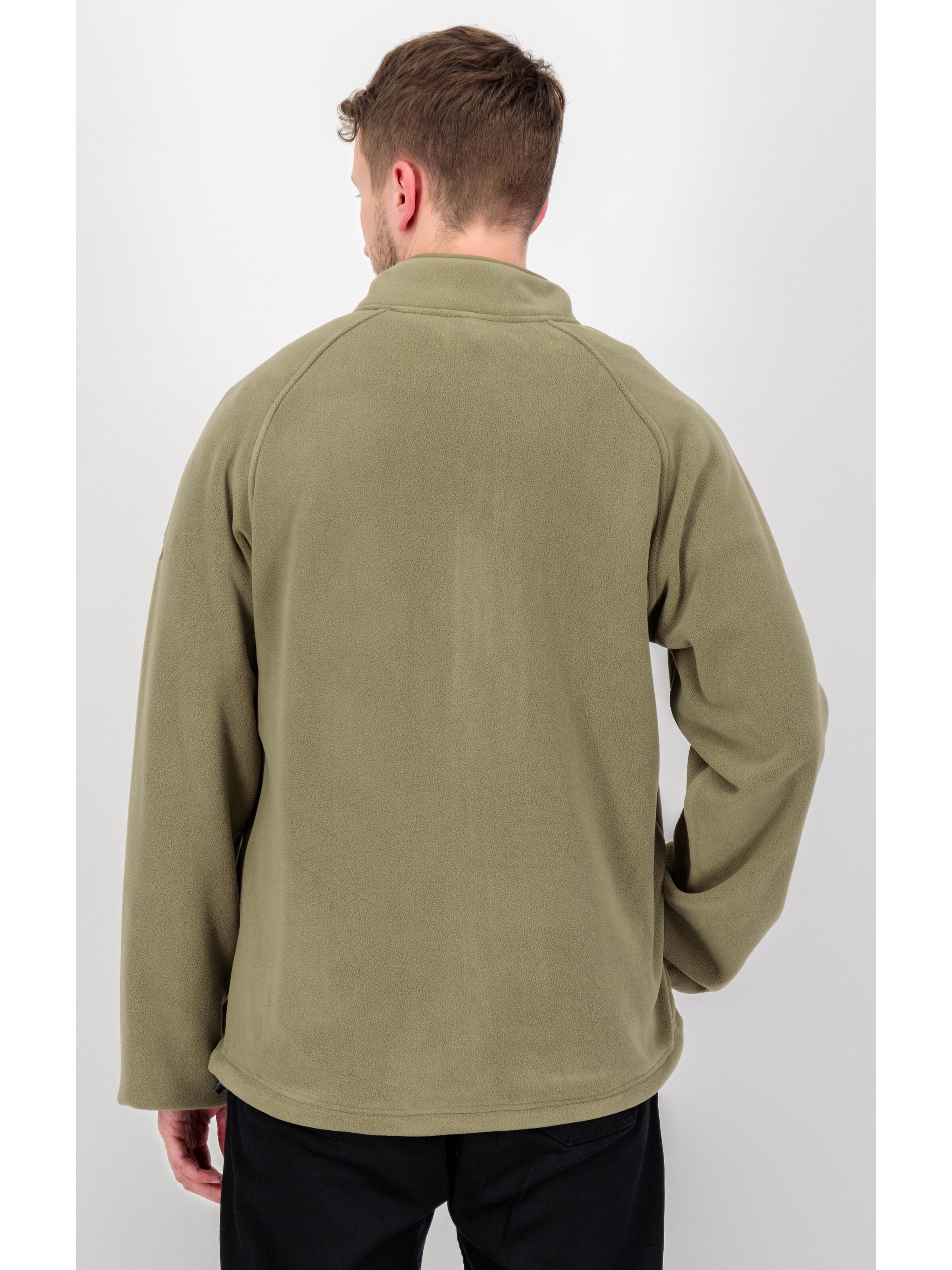 deproc Fleecejacke 'WAWA BAY'‌‌‌‌‌‌‌‌ in Grün: Vorderseite