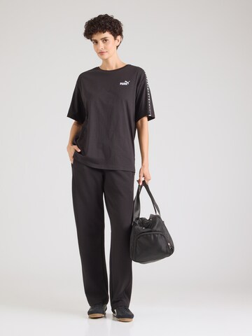 PUMA Funktionsshirt 'Ess' in Schwarz