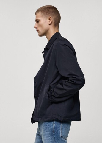 MANGO MAN Jacke 'Logi' in Blau