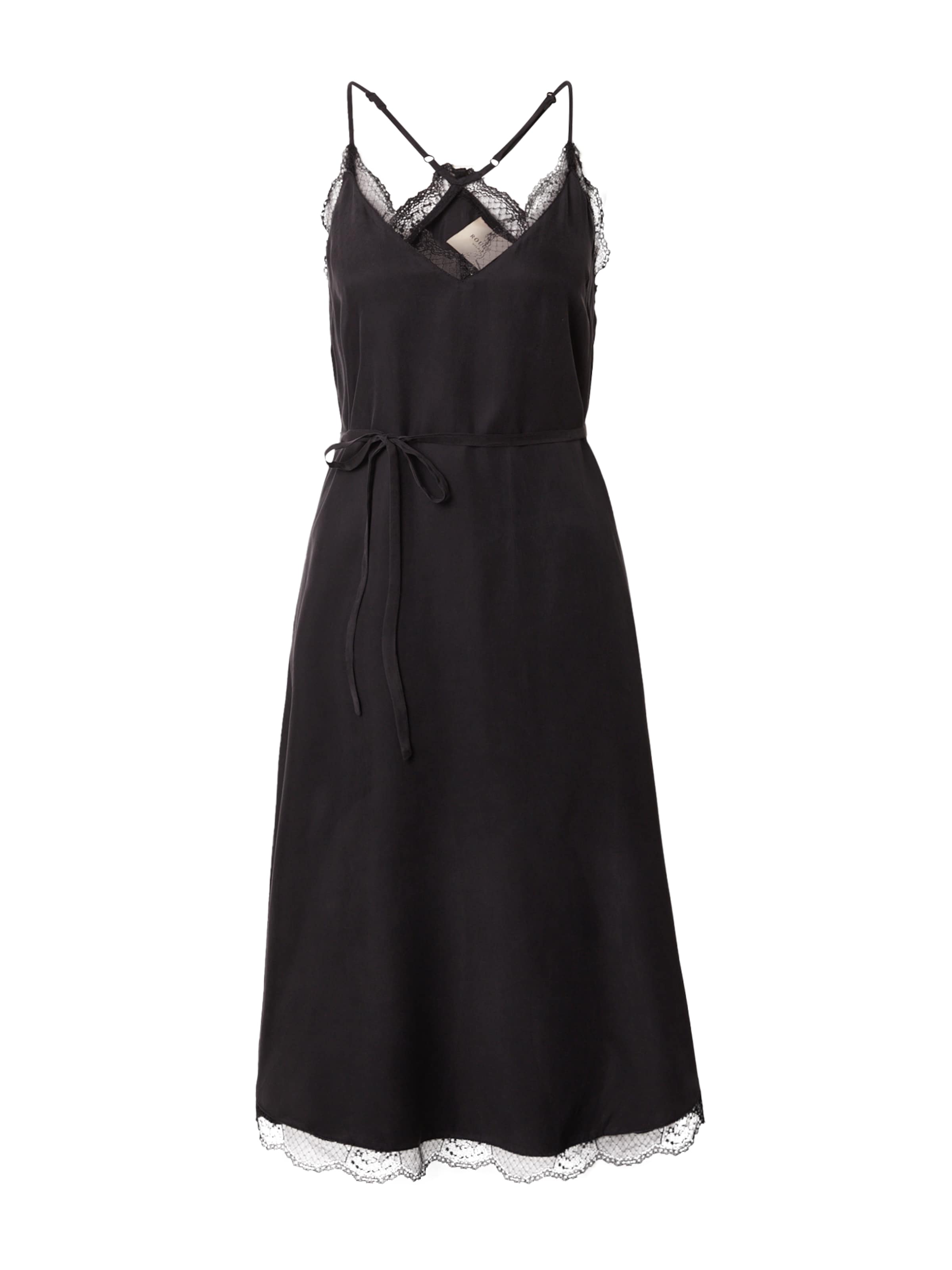 VILA ROUGE EDIT Kleit 'PALOMINA', värv must: eest vaates