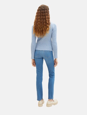 Coupe slim Jean 'Alexa' TOM TAILOR en bleu