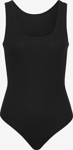 Body lingerie Copenhagen Studios en noir : devant