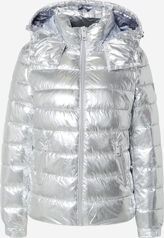 Veste mi-saison 'FIORENZA' GUESS en argent : devant