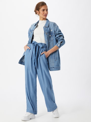 Wide Leg Pantalon 'Sienna' ABOUT YOU en bleu