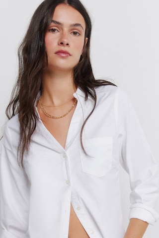 Camicia da donna di Springfield in bianco