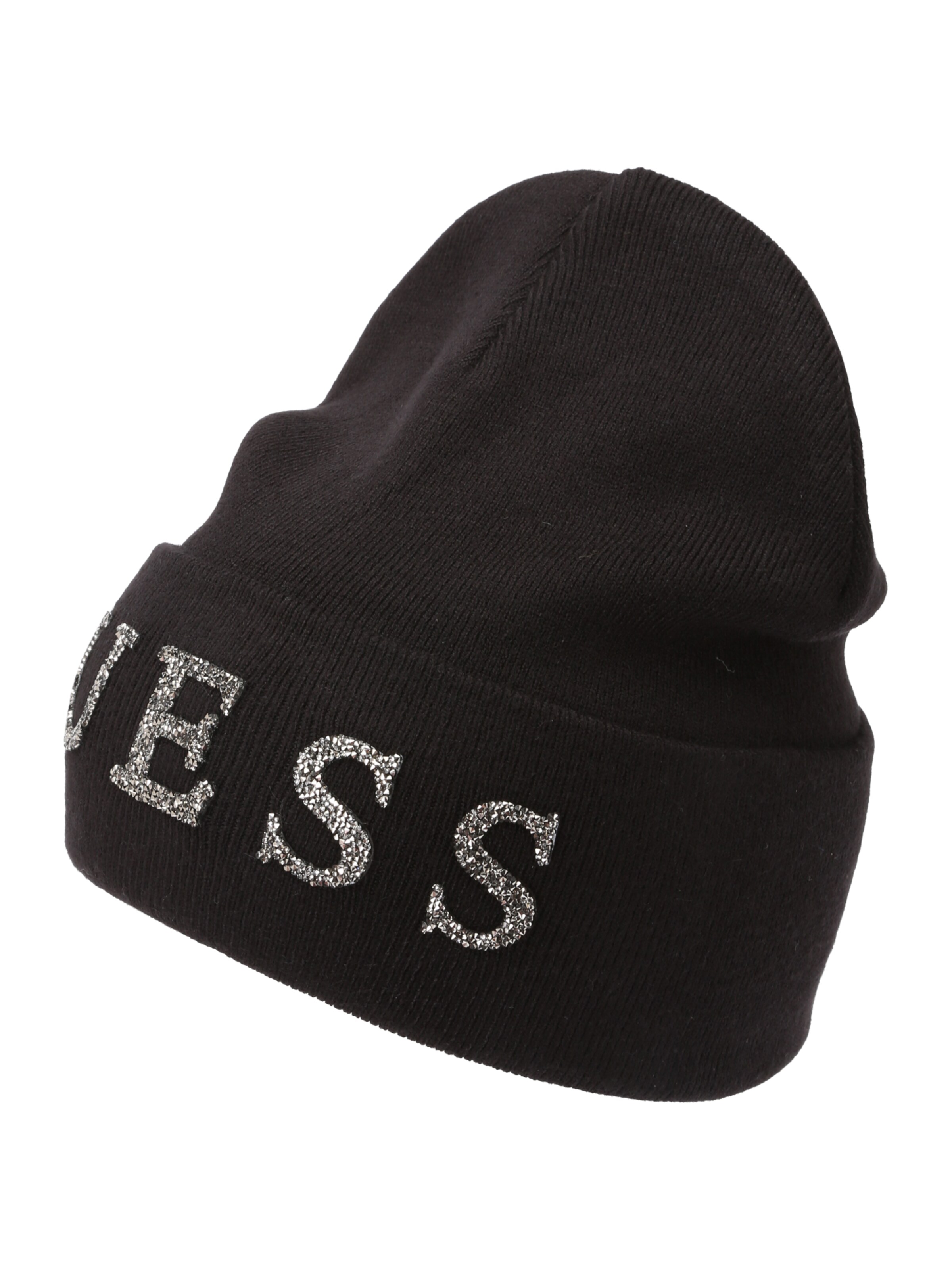 GUESS - Gorros 'BEANIE' em preto: frente