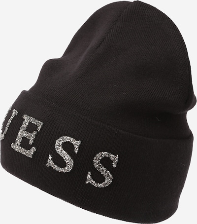 Megzta kepurė 'BEANIE' iš GUESS, spalva – juoda / sidabrinė, Prekių apžvalga
