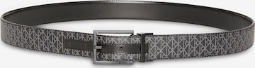 Ceinture Calvin Klein en noir : devant