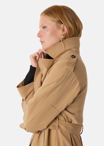 Whistles Between-Seasons Coat 'Riley' in Beige: side