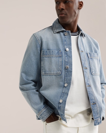 WE Fashion Between-season jacket in Blue