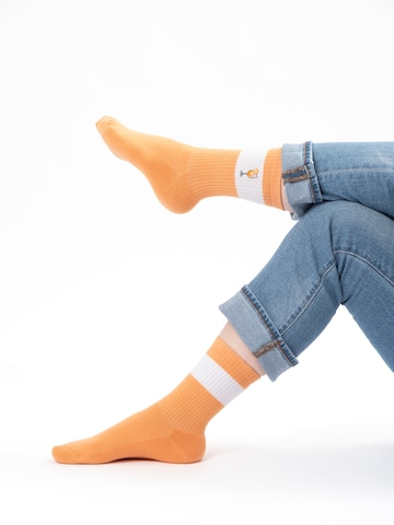 Occulto Athletic Socks 'Elly' in Orange