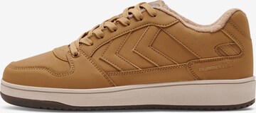 Hummel Sneakers 'Power Play' in Brown: front