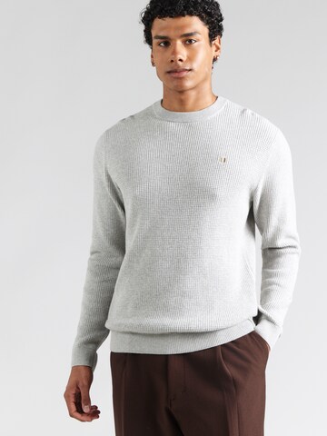 Pull-over 'JPRBLUROBERT' Jack & Jones Premium en gris : devant