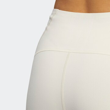 Skinny Pantaloni sport de la ADIDAS SPORTSWEAR pe alb