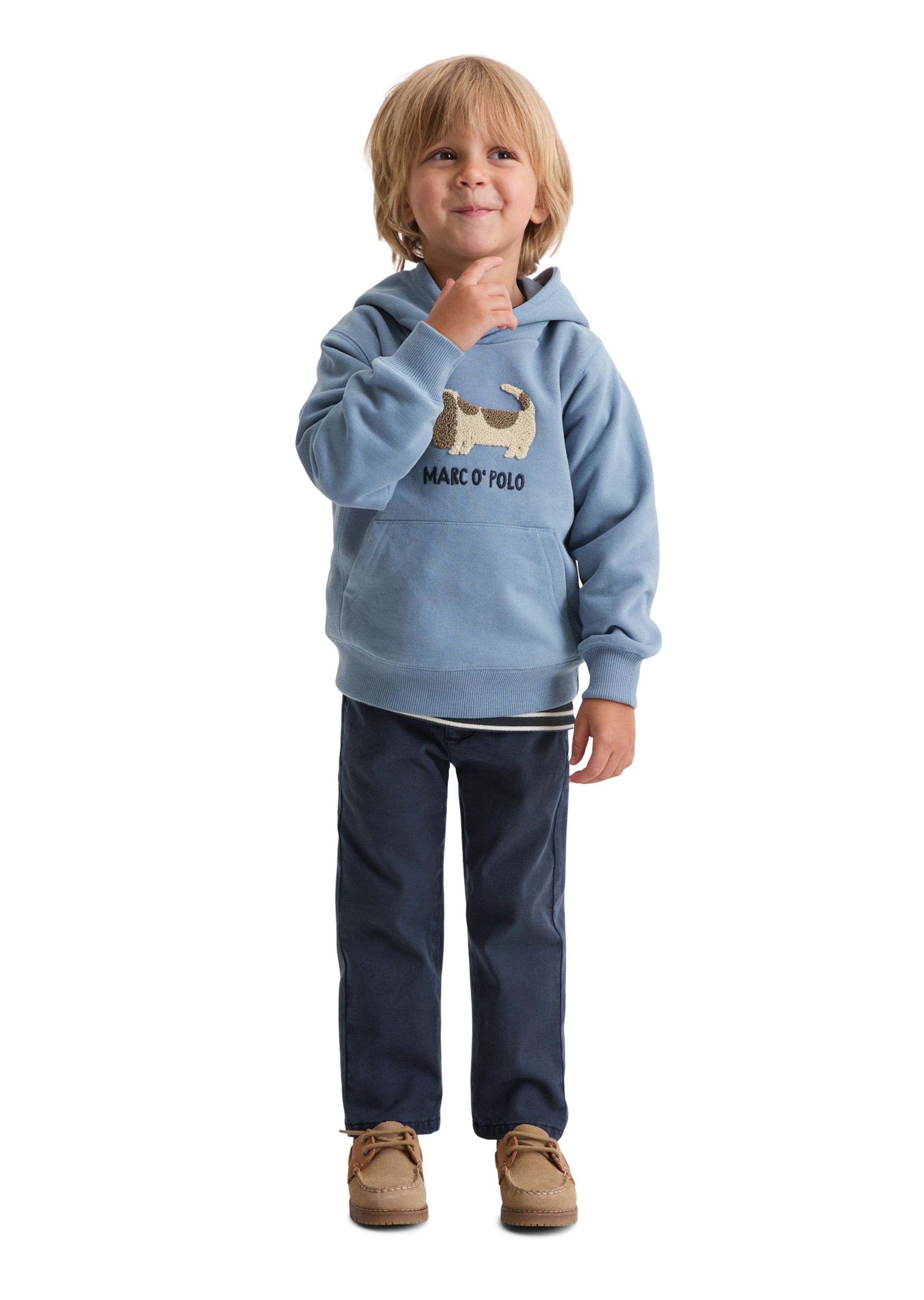 Marc O'Polo Regular Hose in Blau