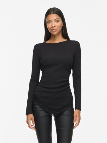VILA - Camiseta 'VIWANNI' en negro: frente