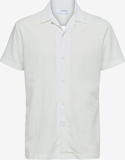 SELECTED HOMME Button Up Shirt 'REGAIR' in White, Item view