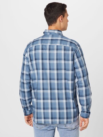 TOM TAILOR Regular fit Button Up Shirt in Blue