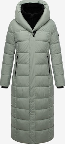 MARIKOO Wintermantel 'Pakoraa 16' in Groen: voorkant