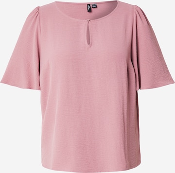 Chemisier 'VMALVA' Vero Moda Curve en rose : devant