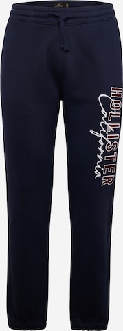 Pantalon HOLLISTER en bleu : devant