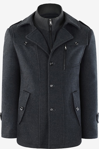 Youthup Wintermantel in Grau: Vorderseite