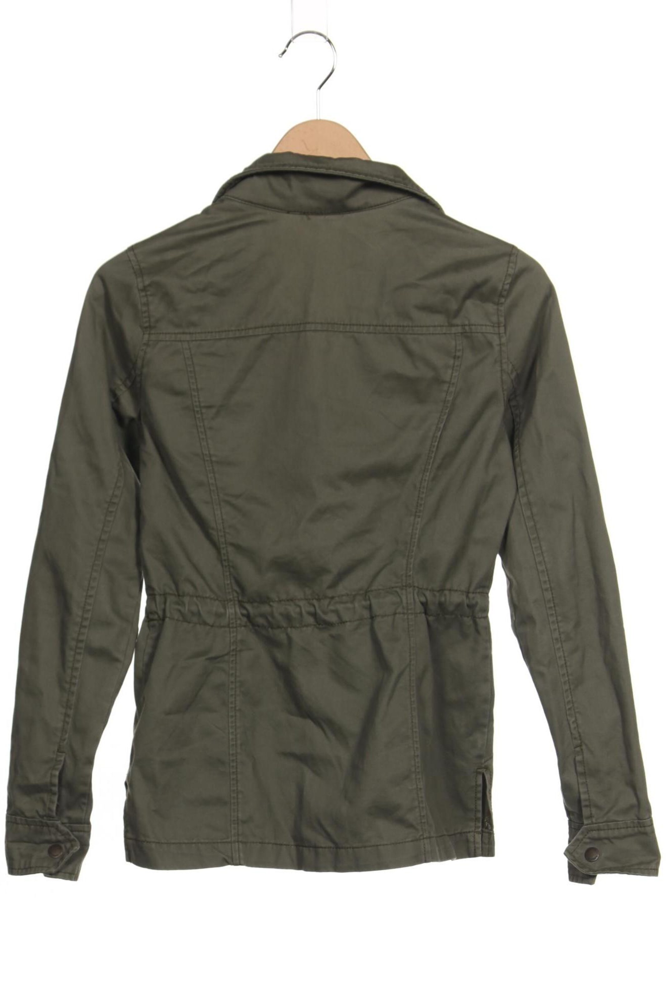 HOLLISTER Jacket & Coat in XS in Green