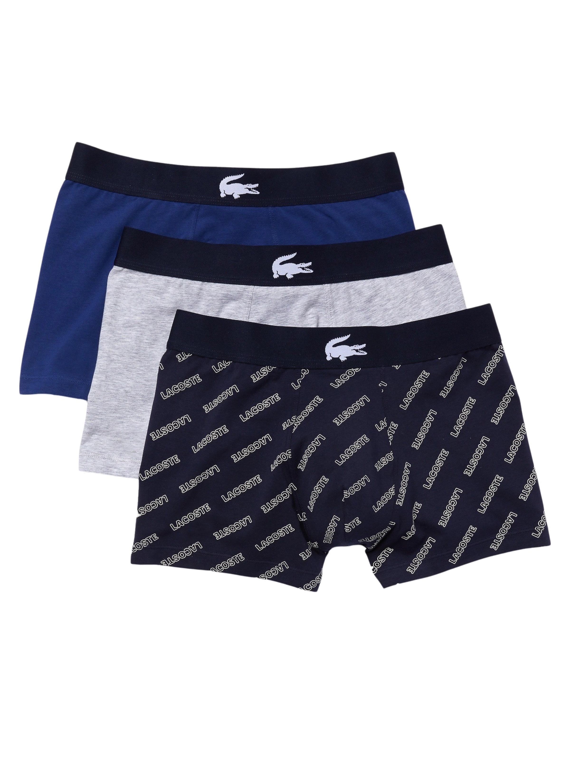 LACOSTE Regular Boxershorts in Blauw: voorkant