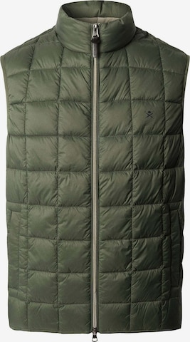 Gilet Hackett London en vert : devant