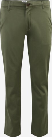 Jack & Jones Plus Normální Chino kalhoty 'Marco' – zelená: přední strana