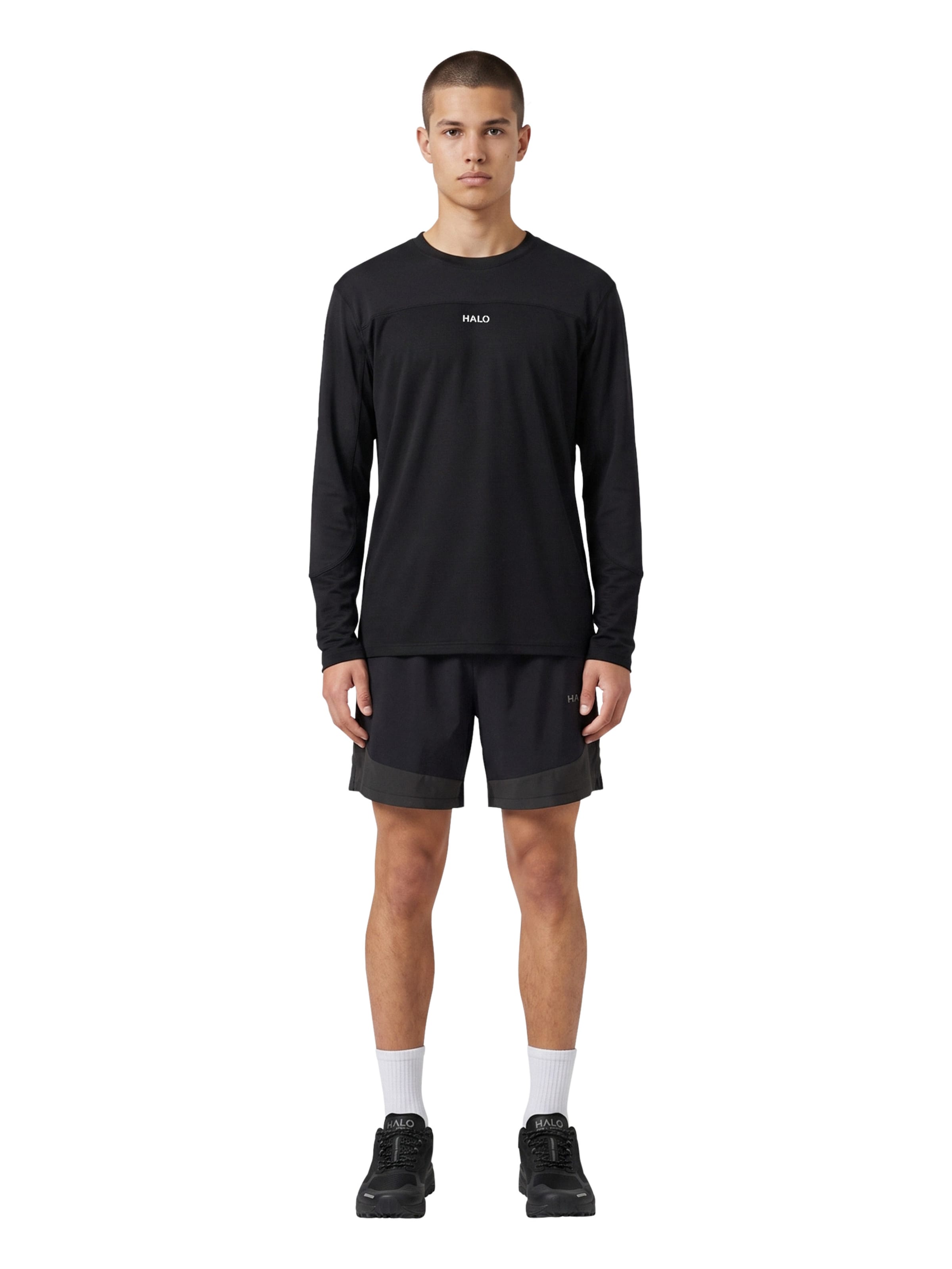 HALO Shirt in Zwart