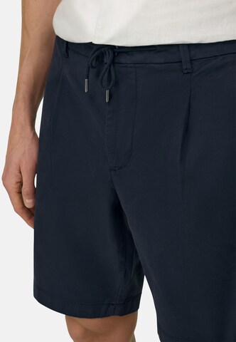 Boggi Milano Regular Bandplooibroek in Blauw